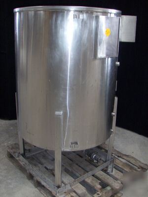 165 gallon 316 stainless steel mixer tank