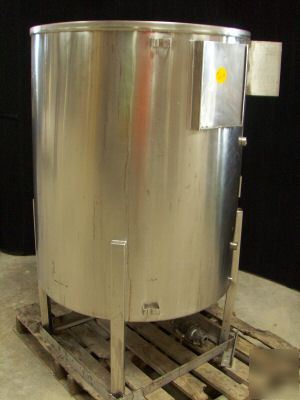 165 gallon 316 stainless steel mixer tank