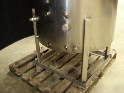 165 gallon 316 stainless steel mixer tank