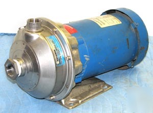 Goulds g&l npe stainless steel pump 2HP 3 phase motor
