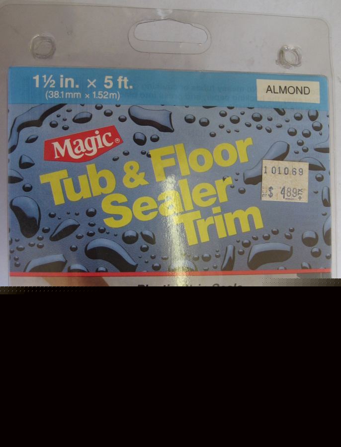 Magic tub and floor sealer trim almond-mag MC32