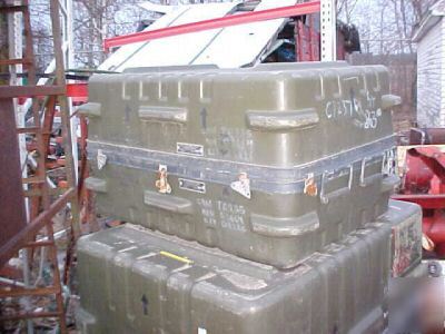 Plastic shipping box military plastic