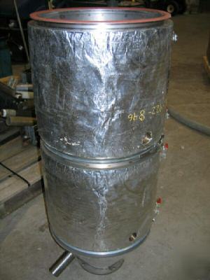 Stainless steel insulated hopper dryer (4449)