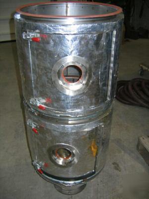 Stainless steel insulated hopper dryer (4449)