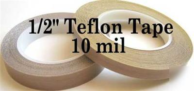 Teflon tape by the foot 10 mil 1/2