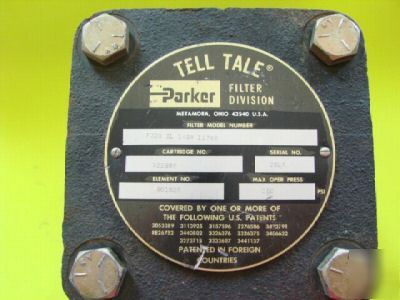 Tell tale parker filter F320IL149W12766, #5201-04G