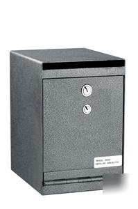 Under counter slot deposit safe dual key lock MS3K