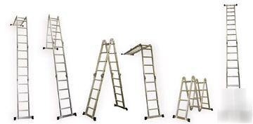 New A163 * * 16' aluminum multi-purpose ladder