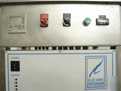 New blue wave ultrasonic cleaning system mod uc-3650 - 