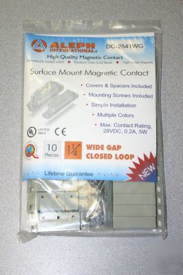 New surface mount magnetic contact 10 pk. aleph alarm