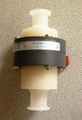 Plast-o-matic flow controller FC100EP-012-pf - used