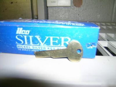 Ilco LB7 silver line key blanks lot of 25 lefebure n/s