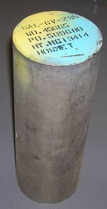 Titanium 6AL-6V-2SN cylinder 18 lbs