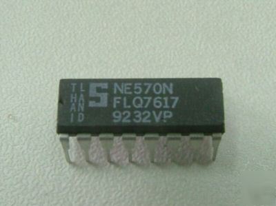 10 pcs philips NE570N analog compander ics chips