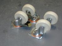 Castors - 4 x 5