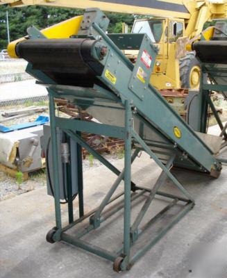 18â€w x 8â€™l cleated inclined belt conveyor (4650-51-52)