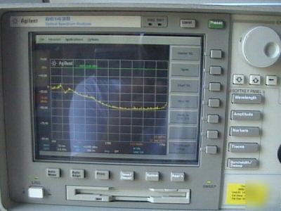 Agilent 86143B osa optical spectrum analyzer with 06