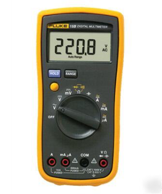 Fluke 15B professional multimeter - free smd test lead