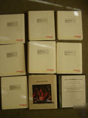 Nine fanuc robotics r-J2 manuals