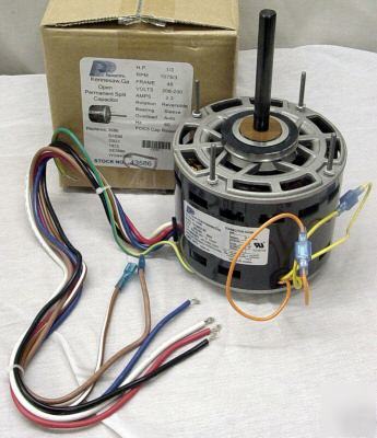 1/3 hp 1075 230 v 3 speed furnace blower fan motor 3586