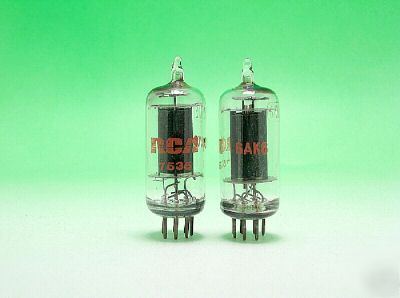 6AK6 rca nos tube lot of 2