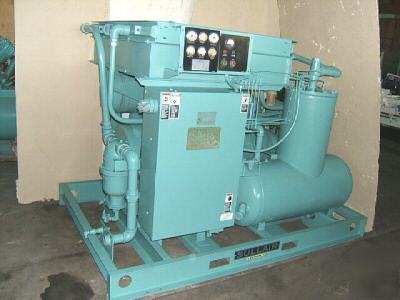 Sullair rotary screw air compressor, 150 hp (19908)