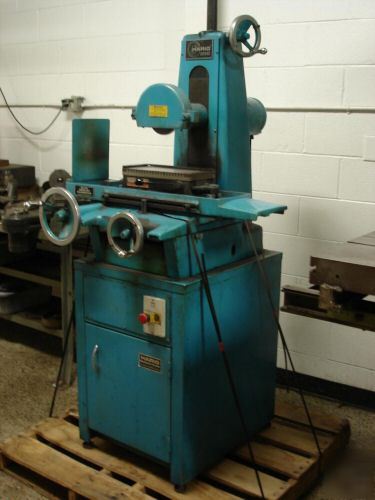 Harig super 612 hand feed surface grinder, walker chuck