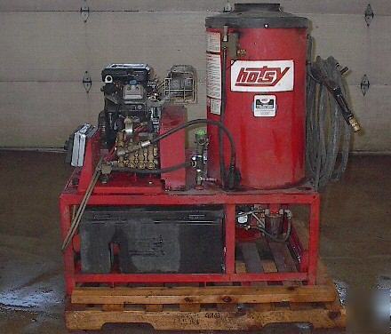 Hotsy 1260 used portable gas driven hot pressure washer