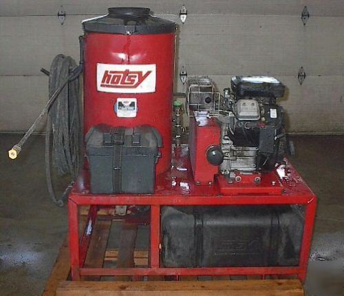 Hotsy 1260 used portable gas driven hot pressure washer