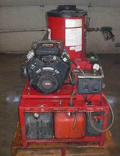 Hotsy 1260 used portable gas driven hot pressure washer