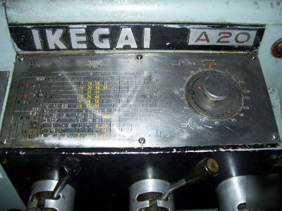 Ikegai 3 phase machinist lathe 20