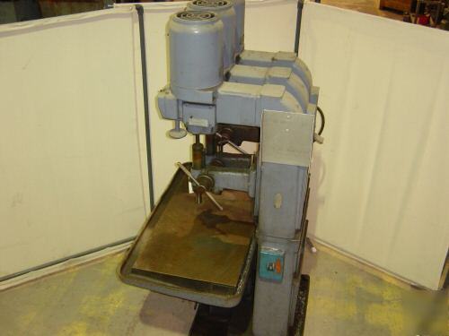 Leland-gifford 3 spindle drill press MT2 table 48 x 25 