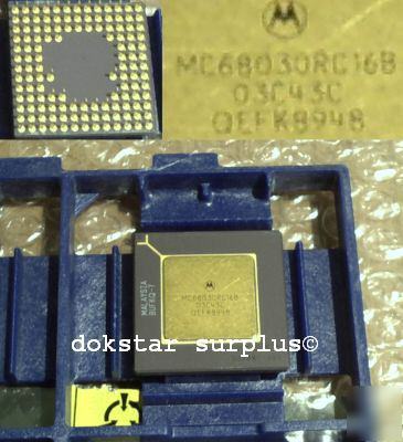 Motorola 68030 processor MC68030RC16B pga MC68030RC 16B