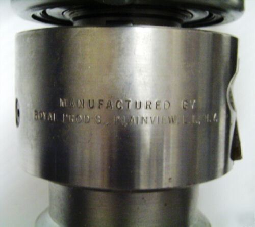 Rockwell lever type collet closer for 14