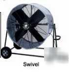 Swivel belt drive portable blower, fan, ,floor, air