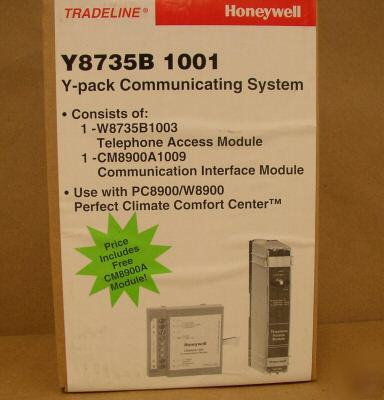  honeywell Y8735B 1001 y-pack communicating system