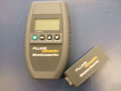 Fluke microscanner pro w/ wiremap adapter