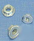 Stainless metric flange nut-- M10 special