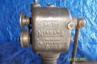 Niagara NO131 beader crimper roller sheet metal unit