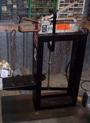 Miller spot welder lmsw-52 stand & foot controls jh-21