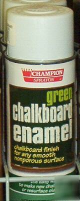 2~green chalkboard paint enamel 10.5OZ can