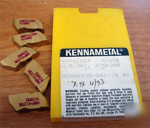 5PC kennametal nrp 4125R KC850 top notch insert