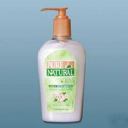 Pure & natural liquid soap - 7.5OZ pump - 12 per case