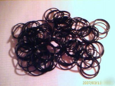 Viton rubber orings size 002 25 pcs oring