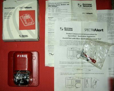 New spectr alert system sensor model P24110 in box