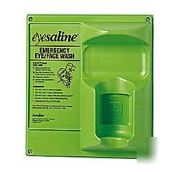 Wise fend all eye saline bath wall station 32 oz holder