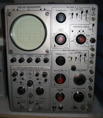 Tektronix 547 oscilloscope factory prototype 