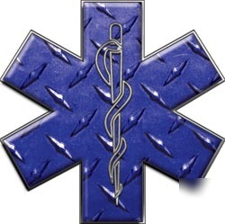 Emt ems mfr medic decal reflective 12