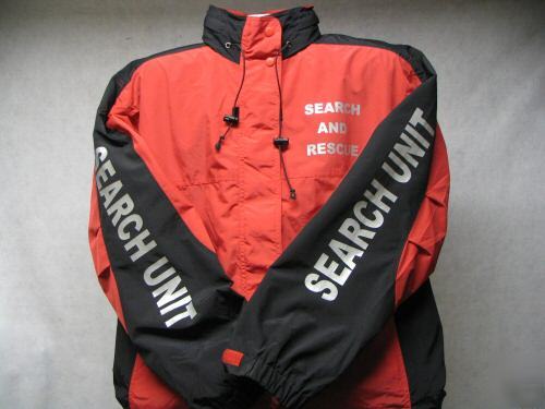 Reflective search and rescue jacket, 3 system jacket xl