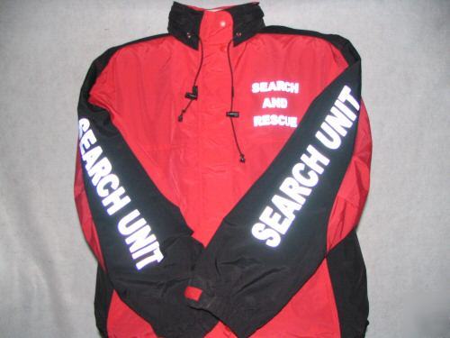 Reflective search and rescue jacket, 3 system jacket xl